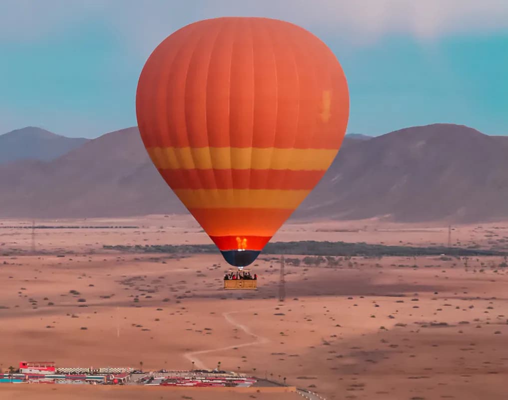 Sunrise Hot-Air Balloon Flight Over Morocco