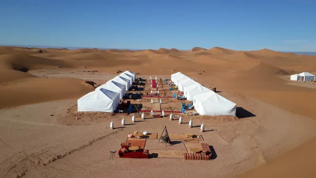 Camel Ride and Desert Camp Experience in the Moroccan Sahara