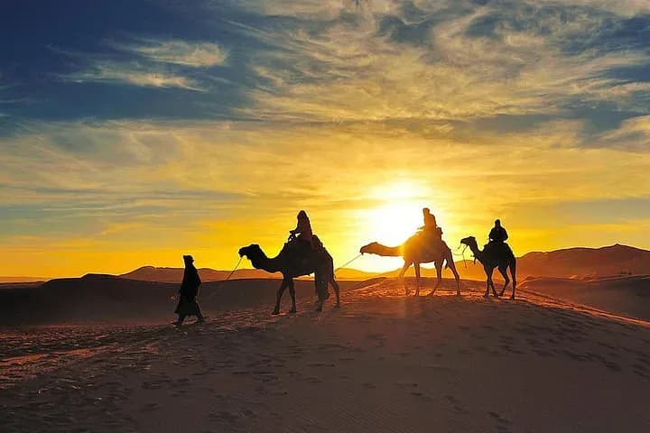 Moroccan Desert Adventure: Quad Biking & Sunset Camel Ride