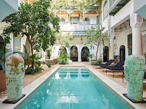 Moroccan Riad Courtyard Retreat