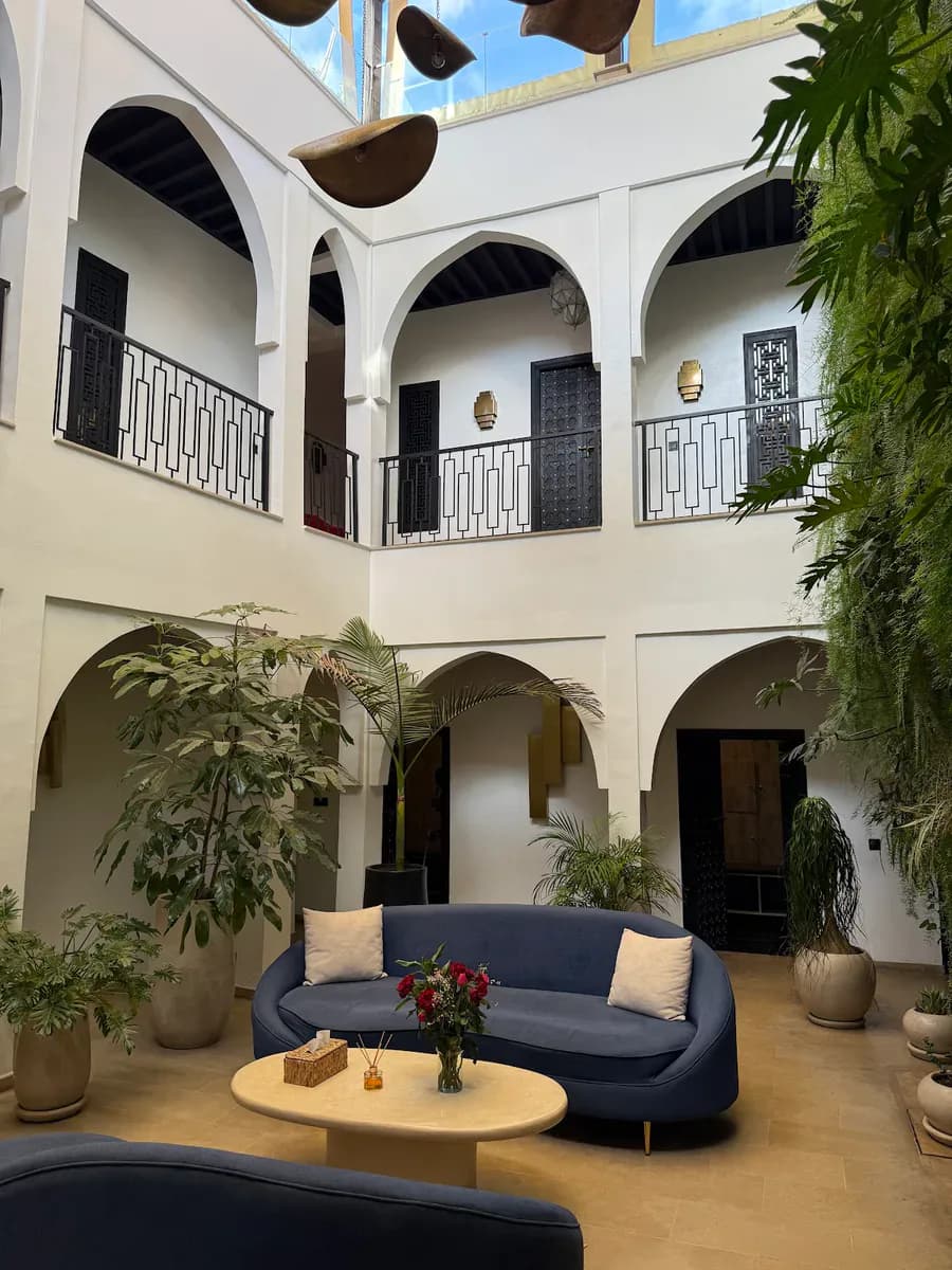 Relaxing Moroccan Spa Retreat in a Peaceful Riad