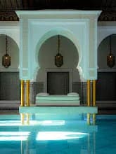 Moroccan Hammam, Pool & Garden Retreat