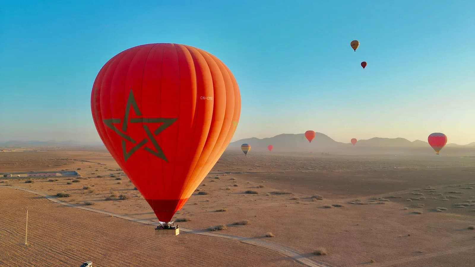 Sunrise Hot-Air Balloon Flight Over Morocco