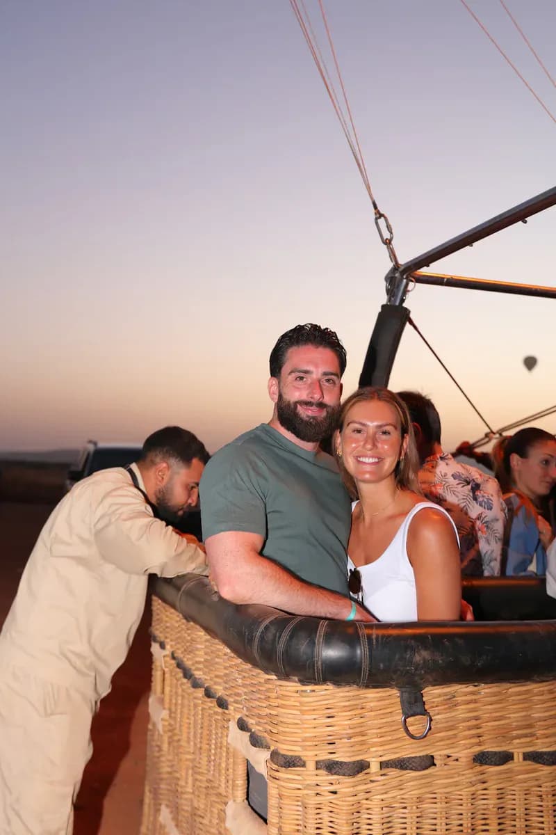 Hot-Air Balloon Flight Over the Moroccan Countryside