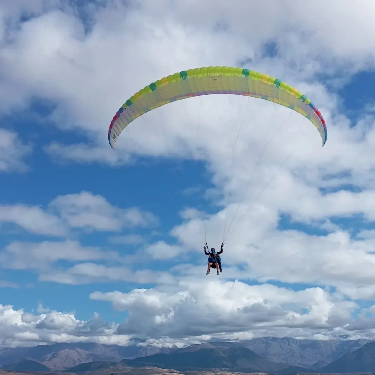 Tandem Paragliding Over Morocco’s Mountain Landscapes