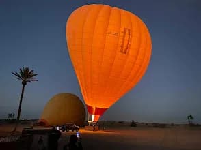 Sunrise Hot-Air Balloon Flight & Camel Ride