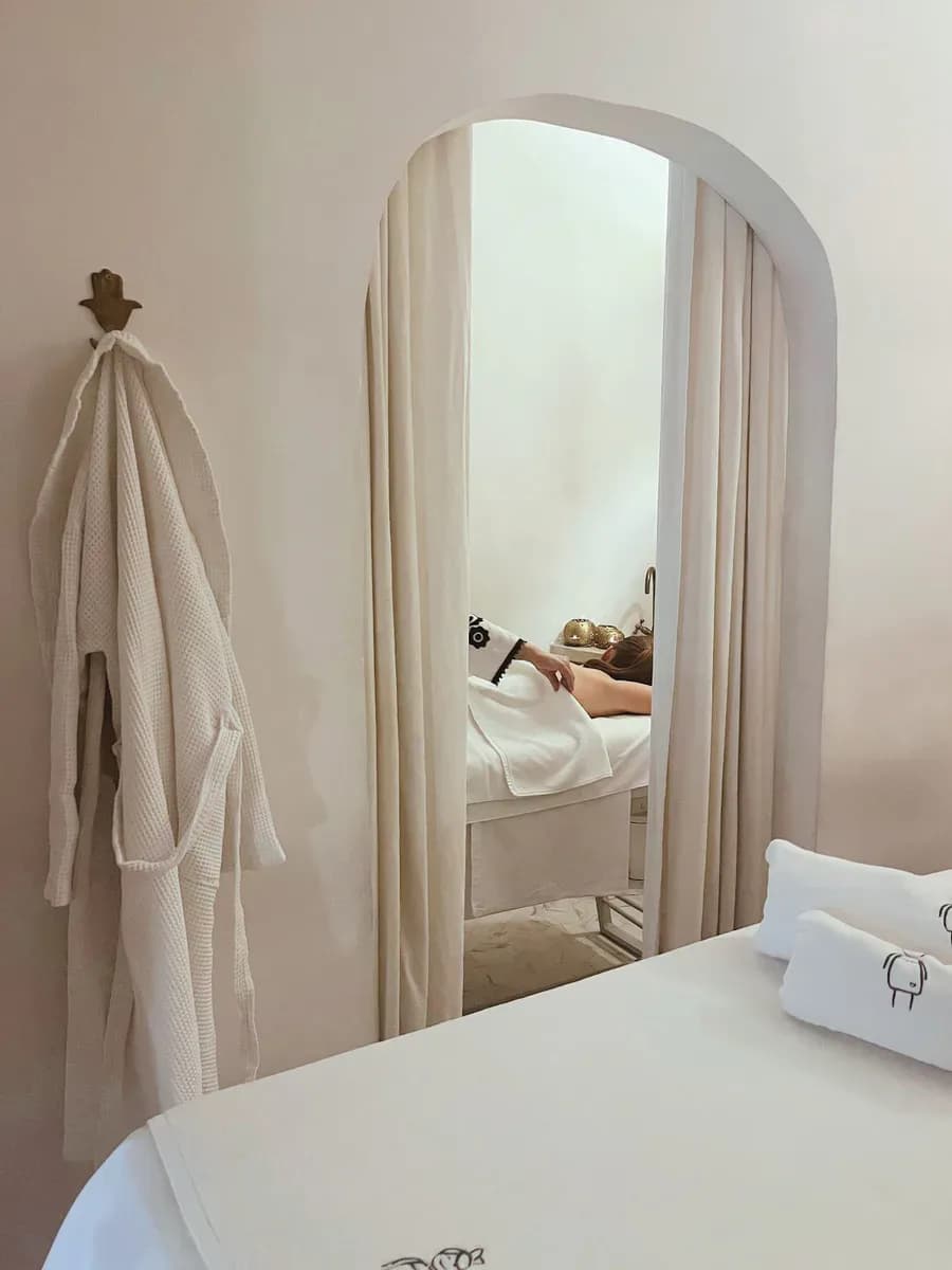 Moroccan Wellness Escape in a Serene Treatment Room