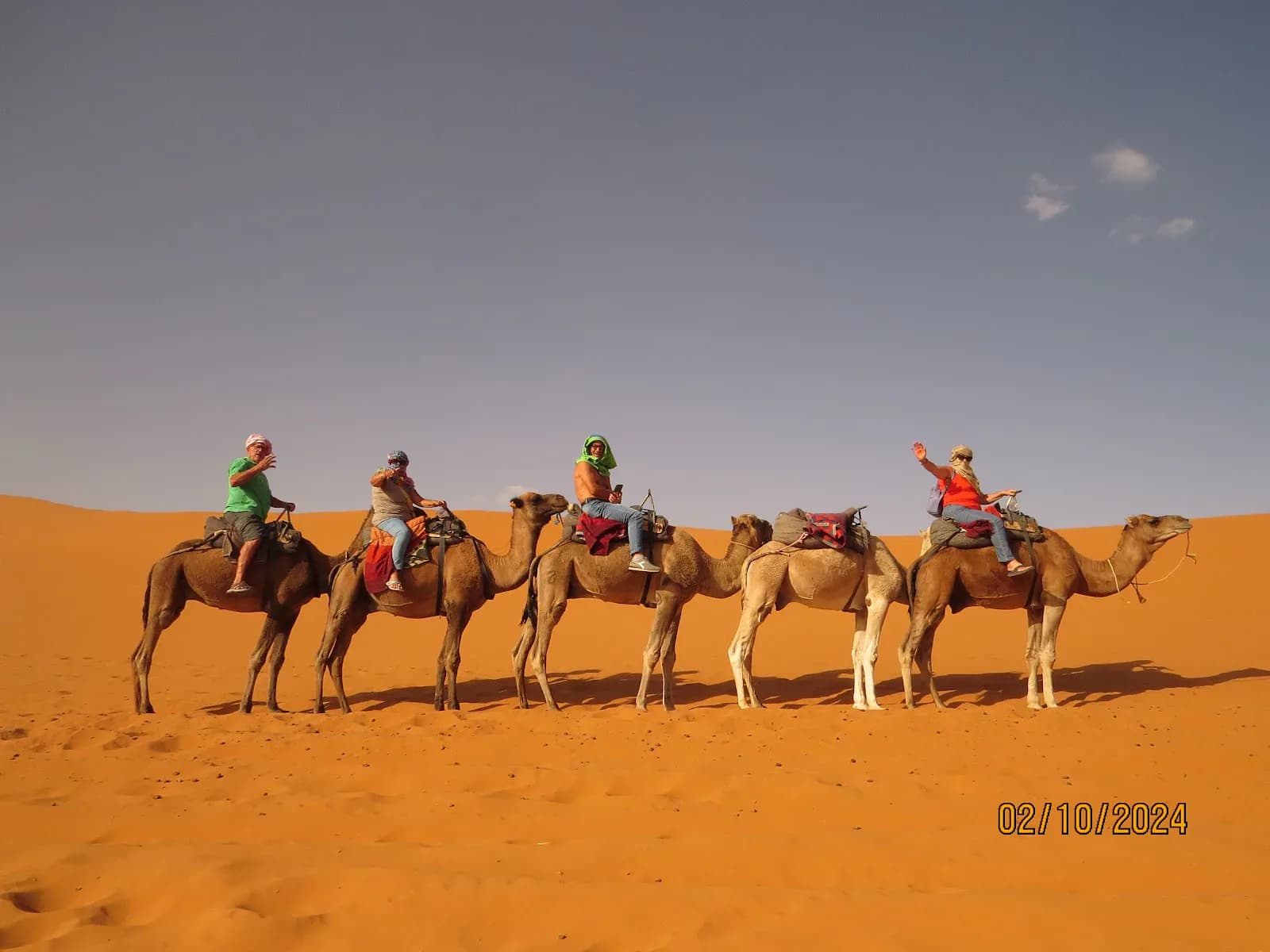 Camel Ride Through Morocco’s Desert Landscapes
