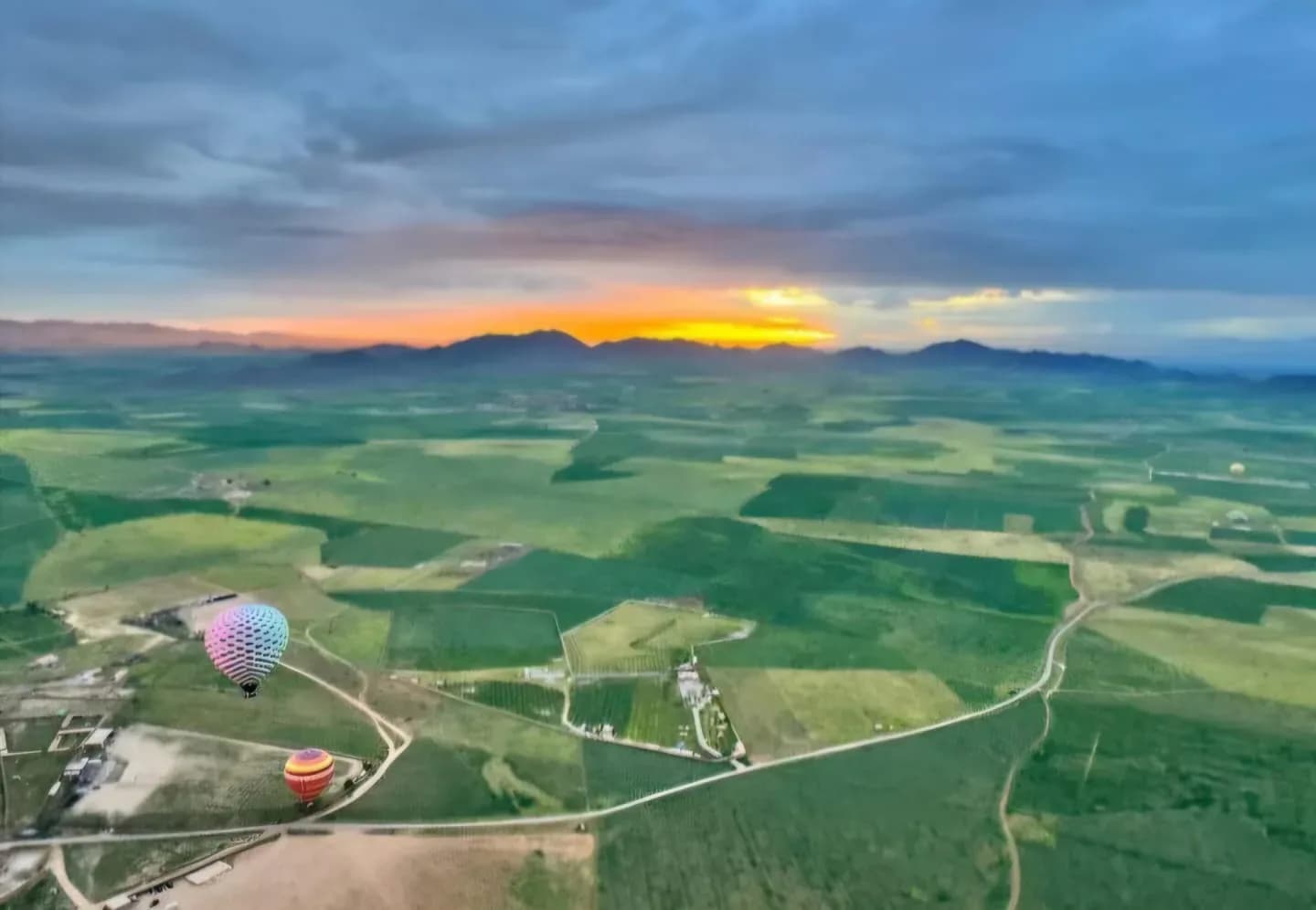 Sunrise Hot-Air Balloon Flight Over Morocco