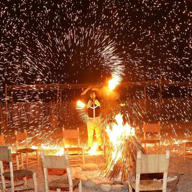 Agafay Desert Dinner Experience – Quad, Camel Ride & Fire Show