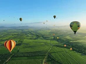 Sunrise Hot-Air Balloon Flight over Morocco