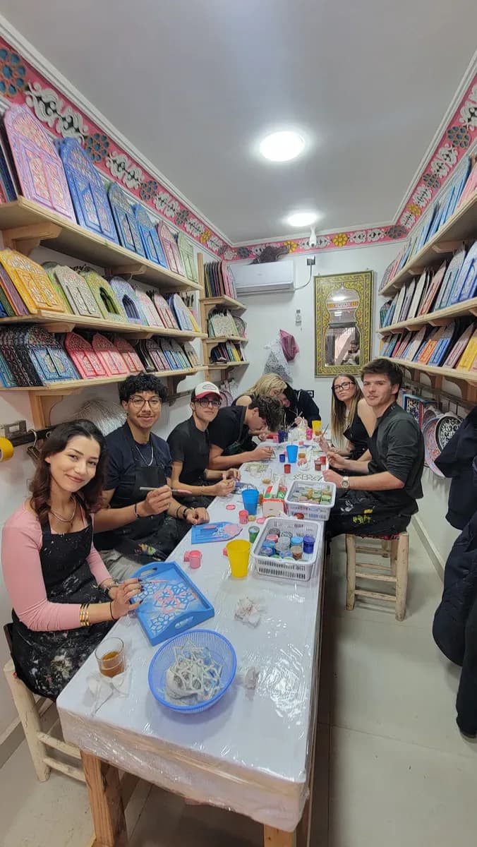 Moroccan Decorative Painting Workshop