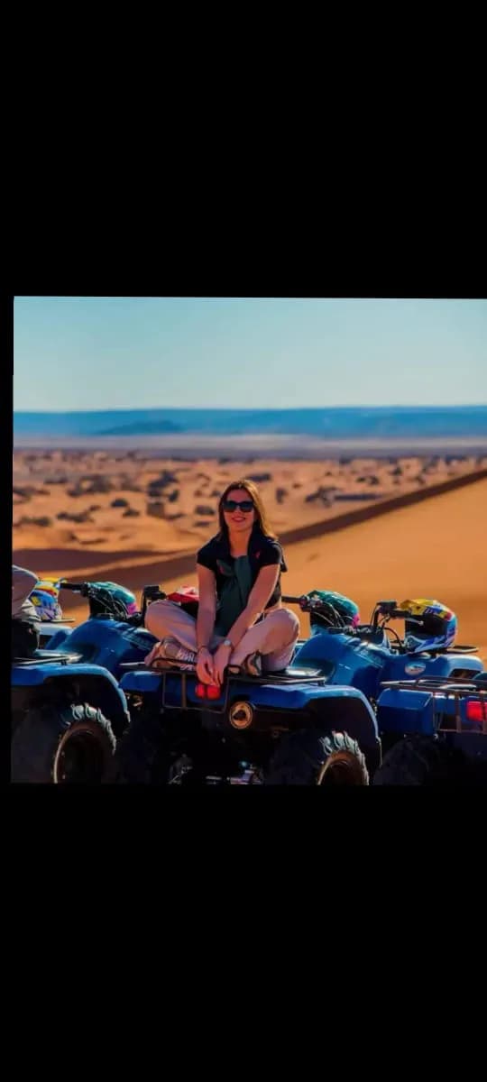 Quad Biking and Camel Riding in the Moroccan Desert