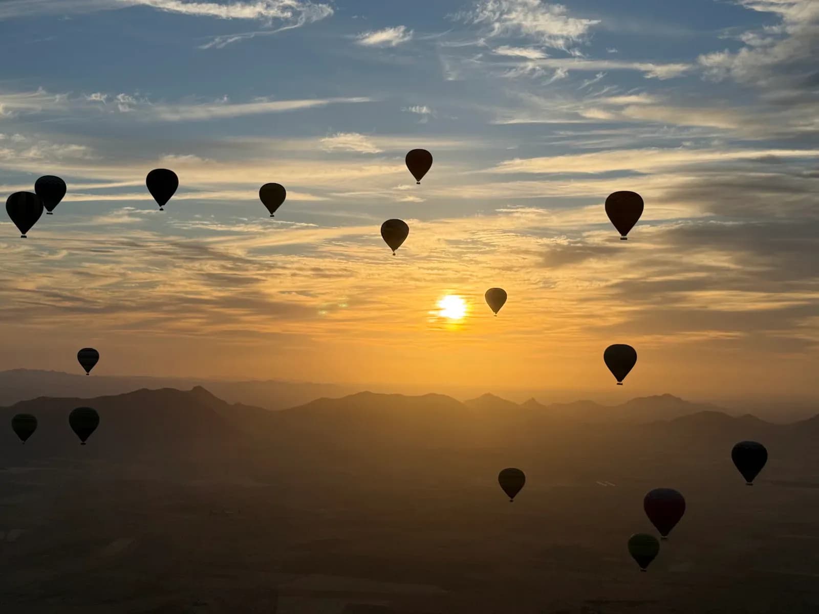 Sunrise Hot-Air Balloon Flight Over Morocco