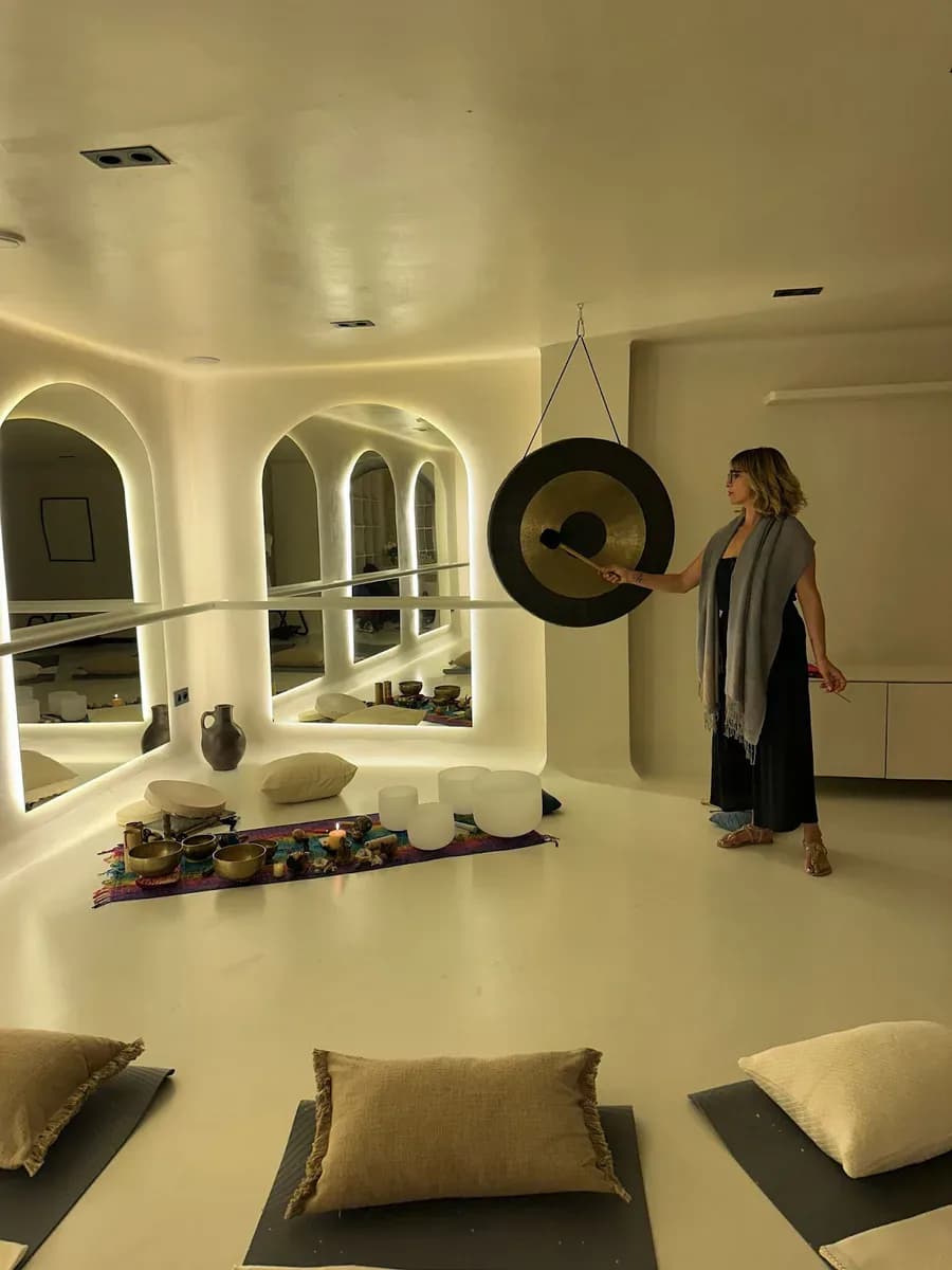 Gong & Sound Healing in a Serene Marrakech Studio