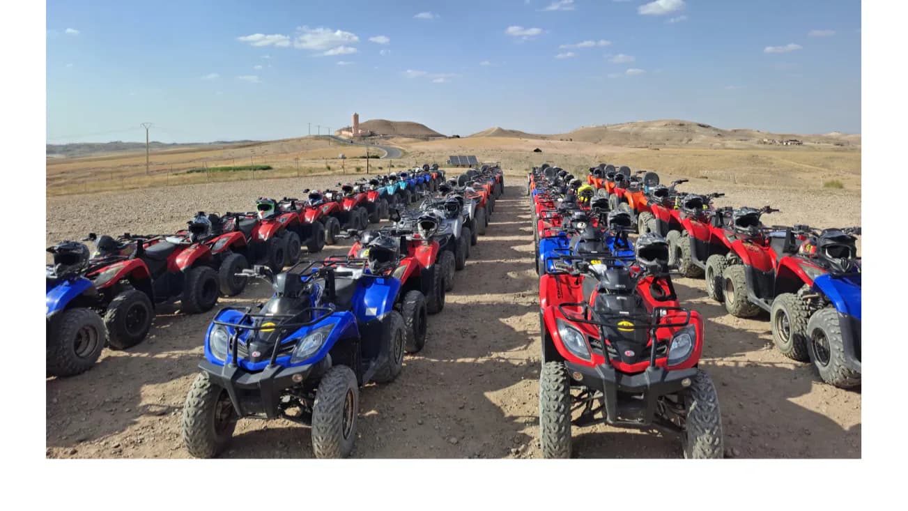 Moroccan Desert Quad Biking & Camel Ride