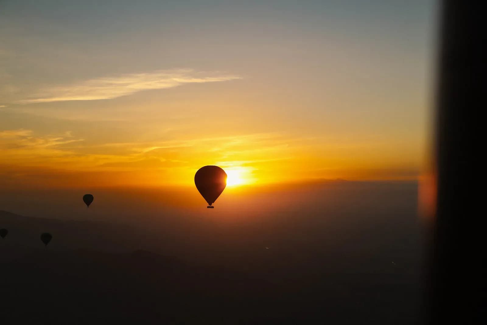 Sunrise Hot-Air Balloon Flight Over the Moroccan Countryside