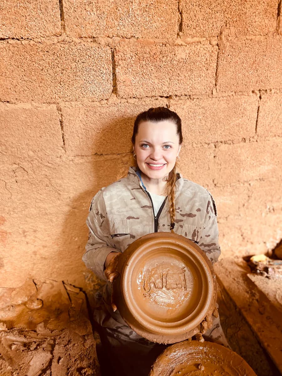 Authentic Atlas Day: Pottery, Berber Village, Mountain Hike & Local Lunch & Pool