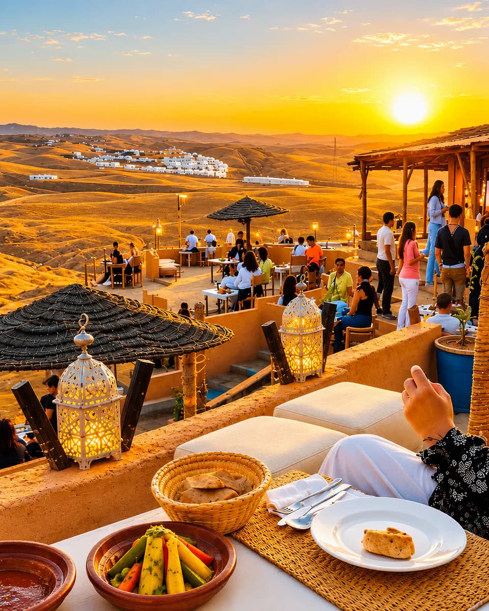 Sunset Buggy Ride & Lantern-Lit Moroccan Dinner