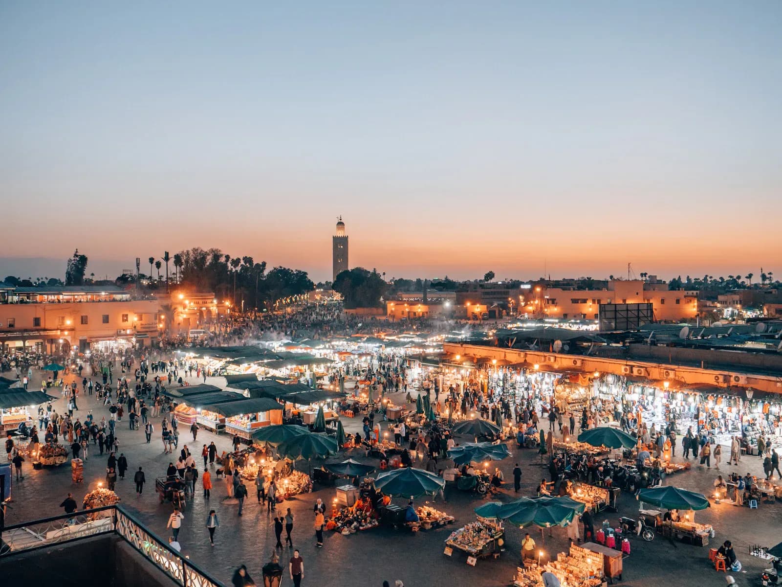 Marrakech Medina, Spices & Evening Square