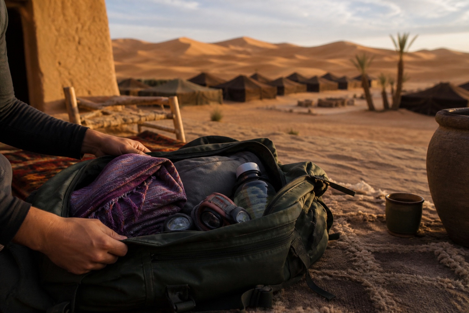 What to Pack for a Night in the Sahara